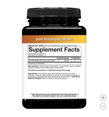 Shilajit, Men's Formula, 140 Vcaps