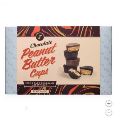 Assorted Chocolate Peanut Butter Cups, 24-count