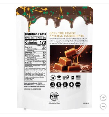 Béquet Dubai Chocolate Caramels 17.1 oz