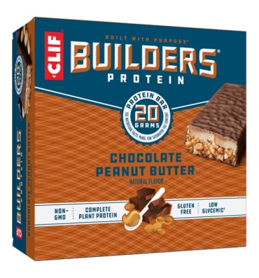 Barras de Proteína Veganas Builders. 6 barras