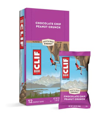 Barras Energy  de Cereales enteros, varios sabores. 12 pack