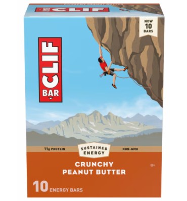 Barras Energy  de Cereales enteros, varios sabores. 12 pack