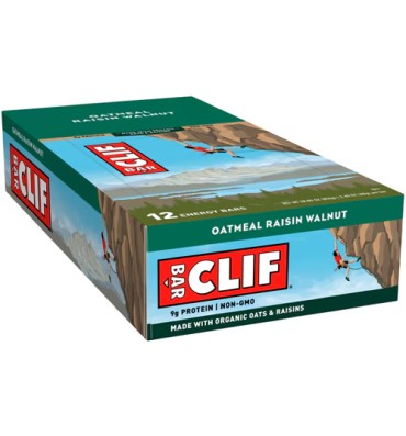 Barras Energy  de Cereales enteros, varios sabores. 12 pack