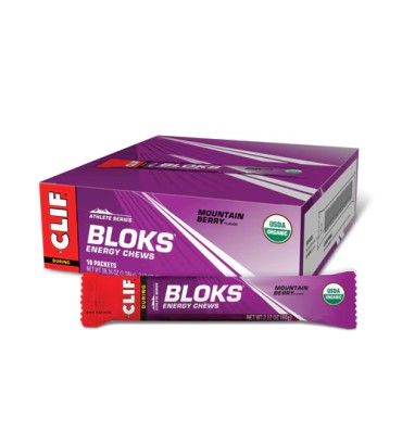 Energy Bloks Orgánicos 5 sabores. 18 pack