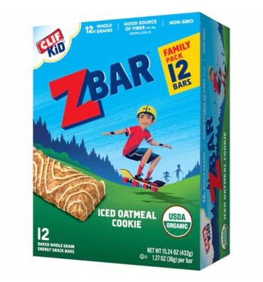 ZBar Barras de Cereales para Niños , varios sabores. 12 barras