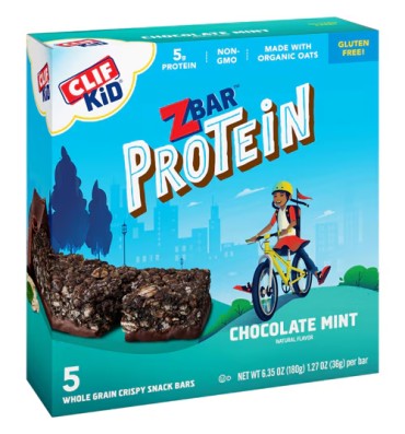 ZBar Barras de Cereales y Proteína para Niños. 5 barras