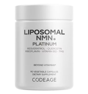 NMN (Nicotinamide Mononucleotide) Liposomal + Resveratrol Quercetin TMG NAD 500 mg. 90 Caps.