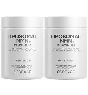 NMN (Nicotinamide Mononucleotide) Liposomal + Resveratrol Quercetin TMG NAD 500 mg. 90 Caps.