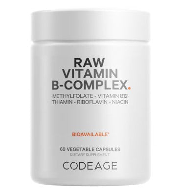 Complejo de Vitamina B, Probióticos y Enzimas. 60 Vcaps