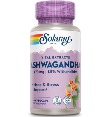 Ashwagandha 470 mg, 60 vcaps