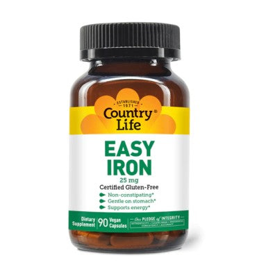 Hierro de fácil Digestión 25 mg. 90 Vcaps