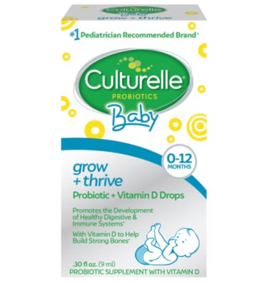 Probióticos para Bebés 2.5 billones y Vitamina D3 (400 iu)