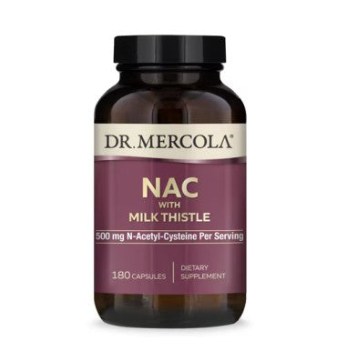 NAC with Milk Thistle 500 mg. 2 opciones