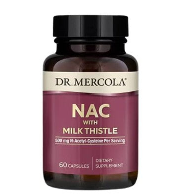 NAC with Milk Thistle 500 mg. 2 opciones