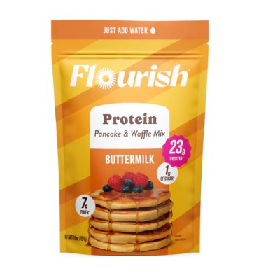 Harina para Hotcakes y Waffles con Proteína Vegana Buttermilk. 454 gr