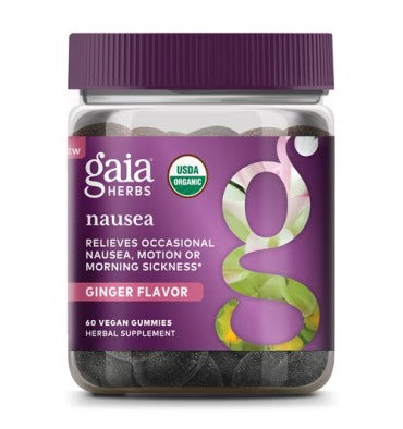 Alivio contra Nauseas con Gengibre. 60 VGomitas