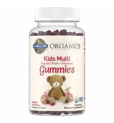 Multivitamínico Orgánico para Niños, en gomitas. 2 sabores.
