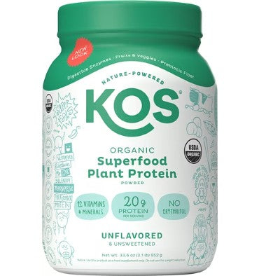 Proteína Vegana Orgánica de Superfoods sin Sabor Sin Azúcar