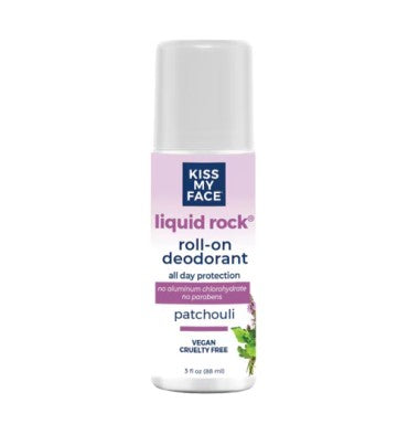 Desodorante Roll On Liquid Rock,  libre de Aluminio.