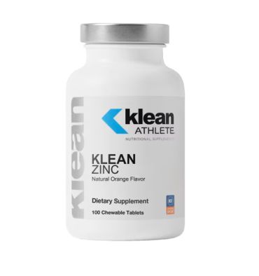 Zinc- NSF Certified for Sport Natural  sabor Naranja. 100 Chewable Tabs