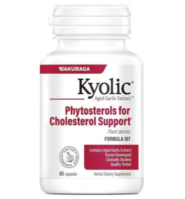 Extracto de Ajo Añejado Phytosterols Formula 107, soporte Cholesterol. 2 opc