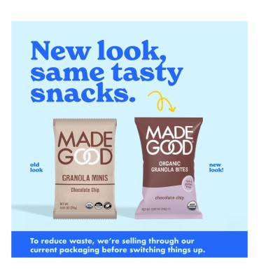 Granola Minis Orgánicas, Variety Pack, 0.85 oz. 24 pack