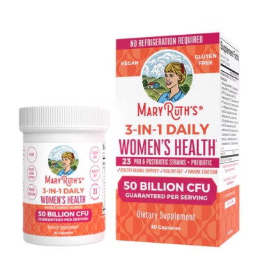 Probióticos para Mujer 3-in-1, 50 billones, uno diario. 30 caps