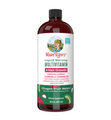 Multivitamínico líquido para Mujer + Crecimiento de Cabello sabor Dragonfruit Melon. 887 ml