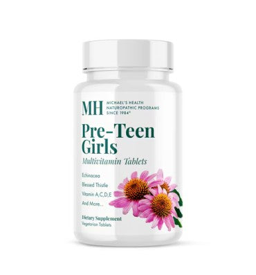 Multivitamínico diario para Niñas Adolescentes. 60 Vtabs
