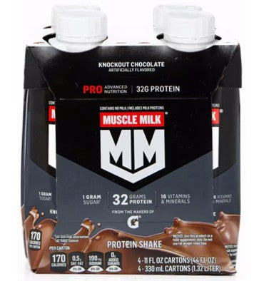 Shake de Proteína (32 gr) Pro Series, Sport Certified 2 sabores. 4 pack.