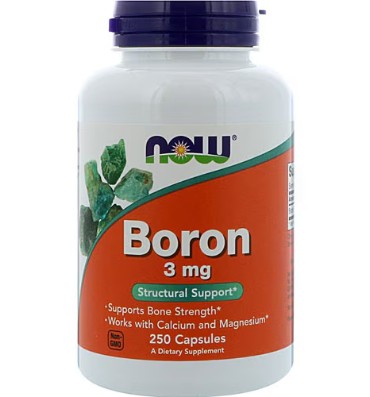 Boro 3 mg, soporte para Huesos. 2 opc