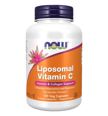 Vitamina C Liposomal. 120 Vcaps