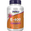 Vitamina E Natural E-400. 2 opc