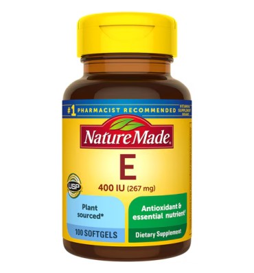 Vitamina E- 400 IU. 100 Softgels