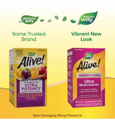 Ultra Multivitamínico para Mujer +50. 60 Tabs