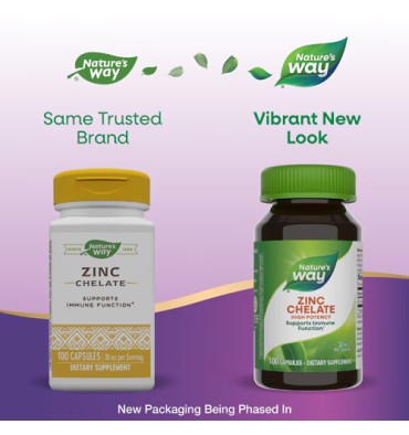 Zinc Quelado 30 mg. 100 Caps