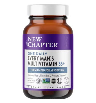 Multivitaminico para Hombres +50, uno diario. 3 opc