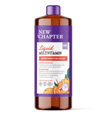 Multivitamínico líquido para toda la Familia, 2 sabores. 30 oz