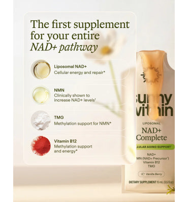 Sunny Within, NAD+ Complete. 30 pack
