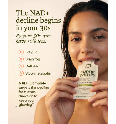Sunny Within, NAD+ Complete. 30 pack