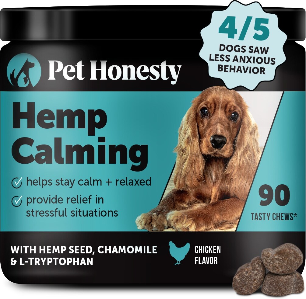 Pet Honesty Hemp Calming sabor pollo, 90 masticables, PH-190523