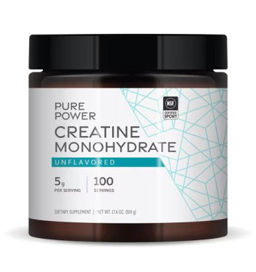 Creatina Monohidratada sin sabor. 500 gr.