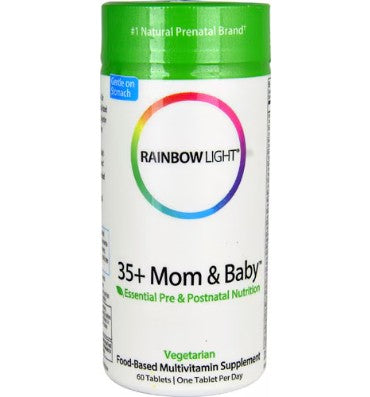 Multivitamínico Prenatal +35, Pre y Postnatal. 60 Tablets