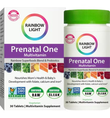 Multivitamínico Prenatal, uno diario,  5 opc.