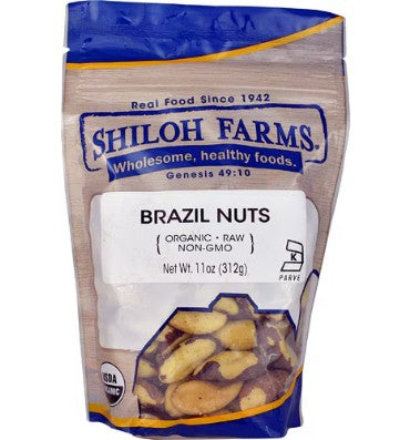 Nuez de Brasil Raw Orgánica sin Sal. 312 gr.