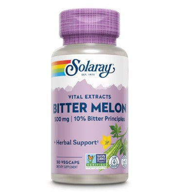 Extracto de Melón Amargo 10% (Bitter Melon) 500 mg.  30 Vcaps