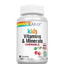 Multivitamínico y Minerales para Niños, tabletas masticables sabor Cereza. 2 opc