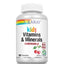 Multivitamínico y Minerales para Niños, tabletas masticables sabor Cereza. 2 opc