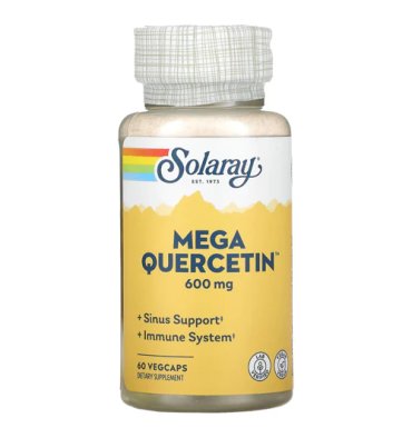 Mega Quercetina 600 mg. 60 Vcaps