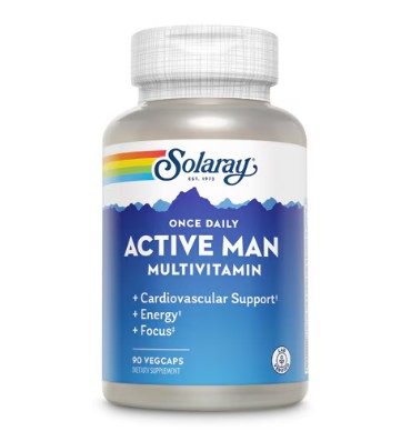 Multivitamínico para Hombre Activo, uno al día. 90 Vcaps